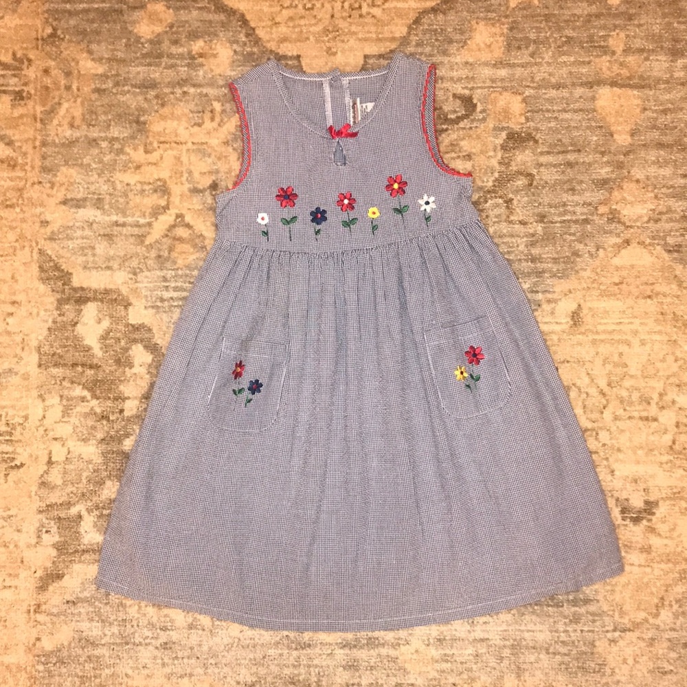 Little Girl’s Seersucker Dress